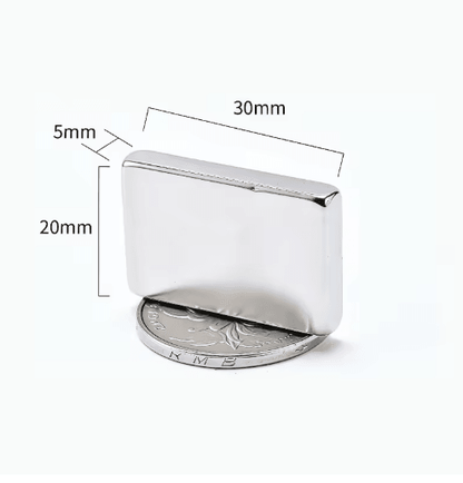 N52 Neodymium Square Magnets Heavy Duty Strong Magnetic Blocks n10pcs