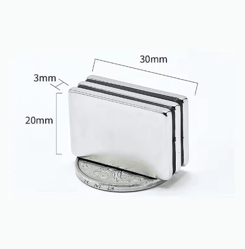 N52 Neodymium Square Magnets Heavy Duty Strong Magnetic Blocks n10pcs