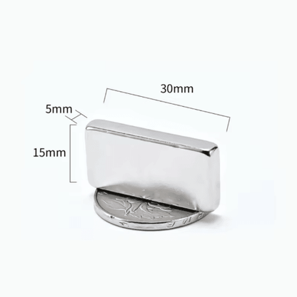 N52 Neodymium Square Magnets Heavy Duty Strong Magnetic Blocks n10pcs