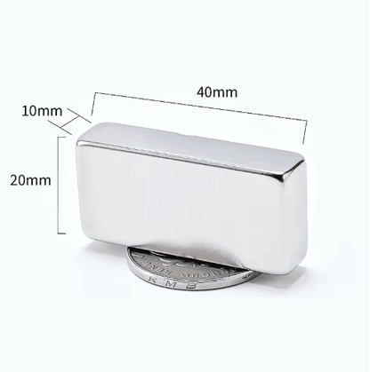 N52 Neodymium Square Magnets Heavy Duty Strong Magnetic Blocks n10pcs