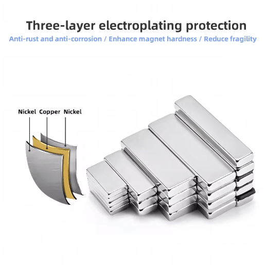 N52 Neodymium Square Magnets Heavy Duty Strong Magnetic Blocks n10pcs