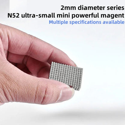 N52 Mini Round Neodymium Magnets Set – Ultra-Strong Small Refrigerator Magnets
