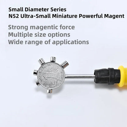 N52 Mini Round Neodymium Magnets Set – Ultra-Strong Small Refrigerator Magnets