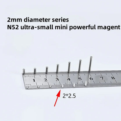 N52 Mini Round Neodymium Magnets Set – Ultra-Strong Small Refrigerator Magnets