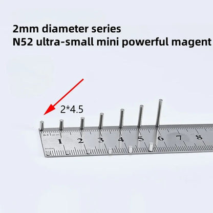 N52 Mini Round Neodymium Magnets Set – Ultra-Strong Small Refrigerator Magnets