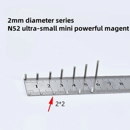 N52 Mini Round Neodymium Magnets Set – Ultra-Strong Small Refrigerator Magnets