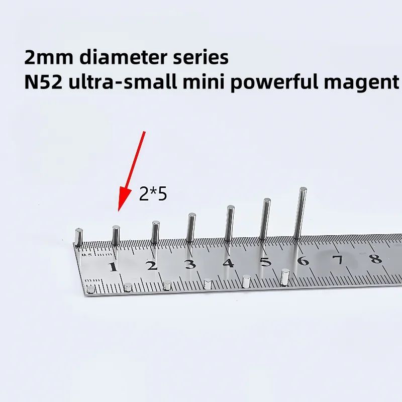 N52 Mini Round Neodymium Magnets Set – Ultra-Strong Small Refrigerator Magnets