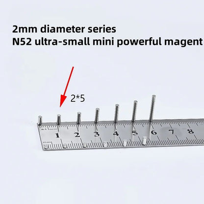 N52 Mini Round Neodymium Magnets Set – Ultra-Strong Small Refrigerator Magnets
