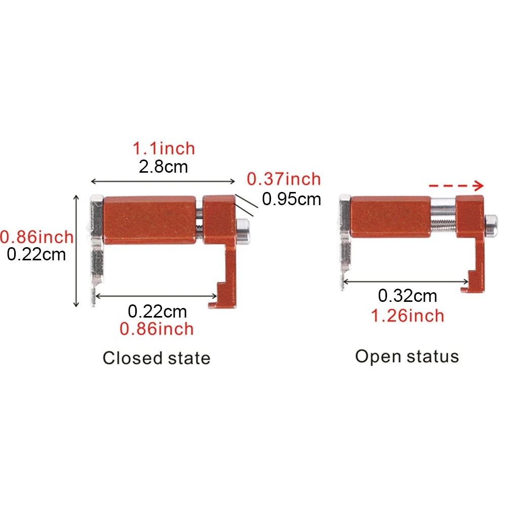 Precision Guitar Intonation Tool for Floyd Rose Bridge Setup