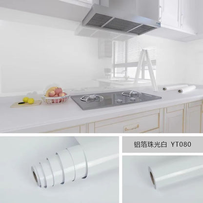 Marble Peel and Stick Wallpaper Waterproof Self Adhesive Kitchen Wall Sticker Roll