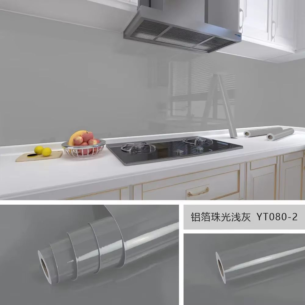 Marble Peel and Stick Wallpaper Waterproof Self Adhesive Kitchen Wall Sticker Roll
