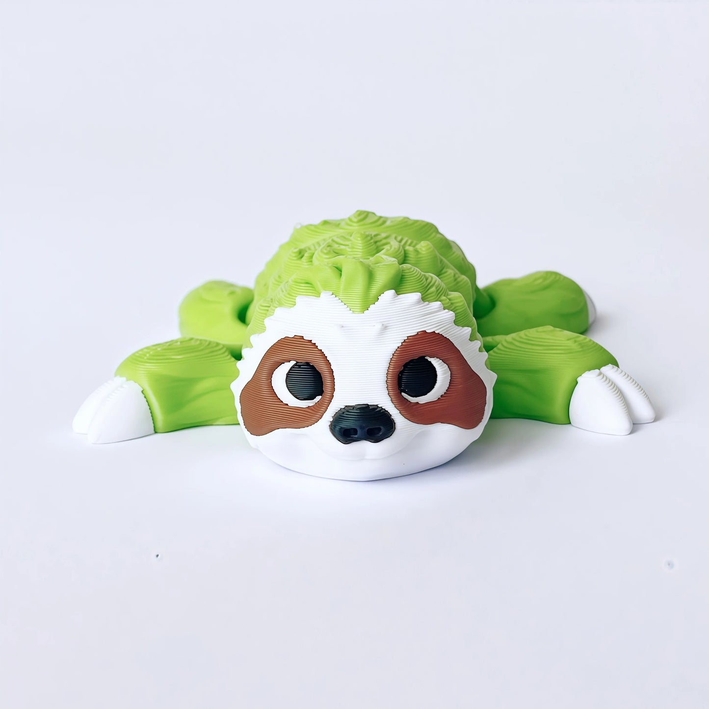 3D Articulated Sloth and Koala Figurines Set