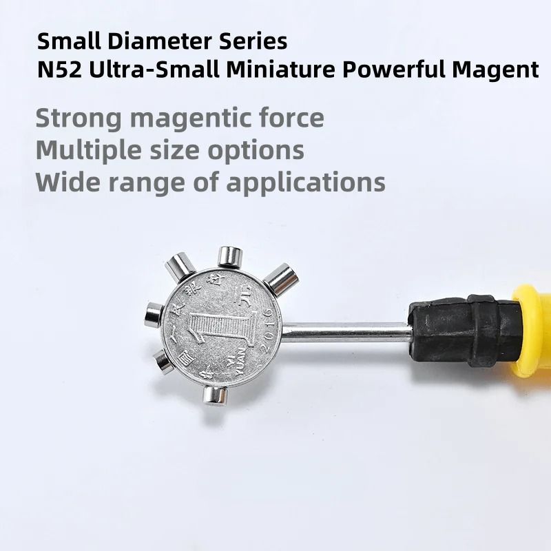 Precision High-Strength N52 Neodymium Mini Magnet Set
