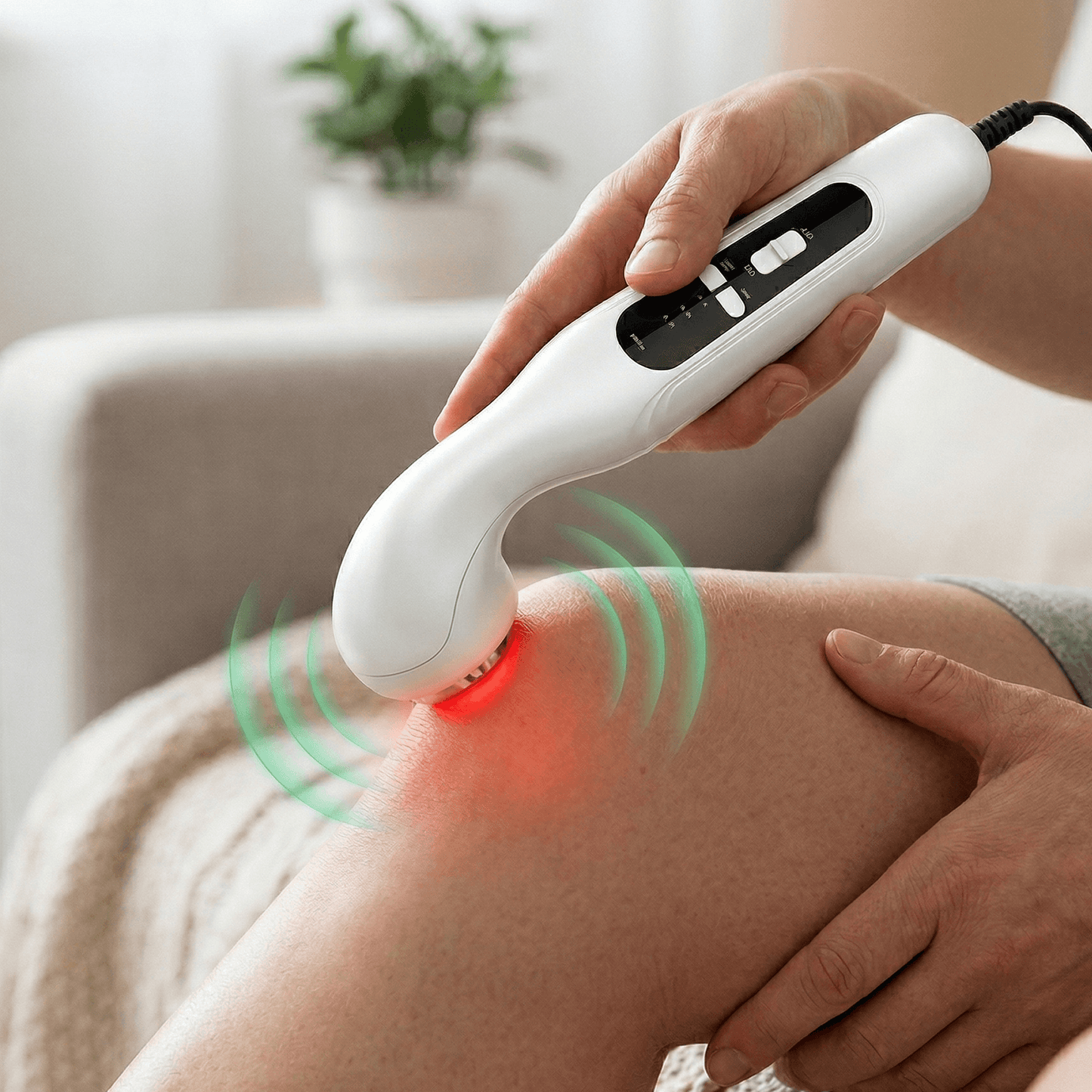 Ultrasound Physiotherapy Device, Professional Pain Relief Machine for Arthritis, Waist & Muscle Pains