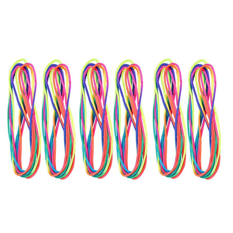Rainbow Cat Cradle String Game for Kids Interactive Hand String Toy