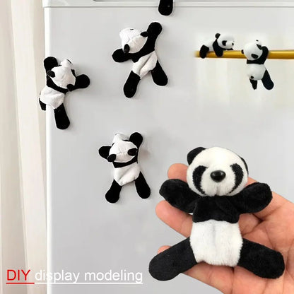 Kawaii Panda Figurines Set – Cute Desk Decor & Animal Shelf Decor Collection