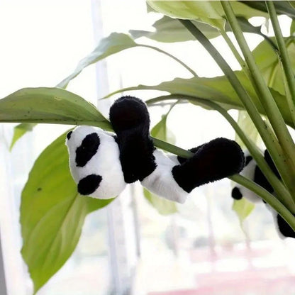Kawaii Panda Figurines Set – Cute Desk Decor & Animal Shelf Decor Collection