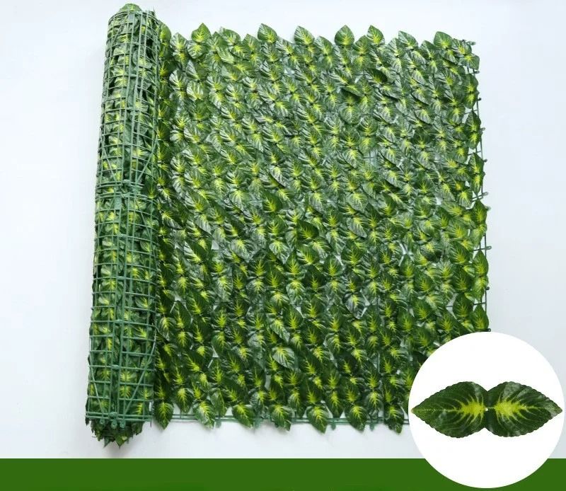 Artificial Ivy Fence Privacy Screen Faux Ivy Panels for Outdoor Garden Balcony