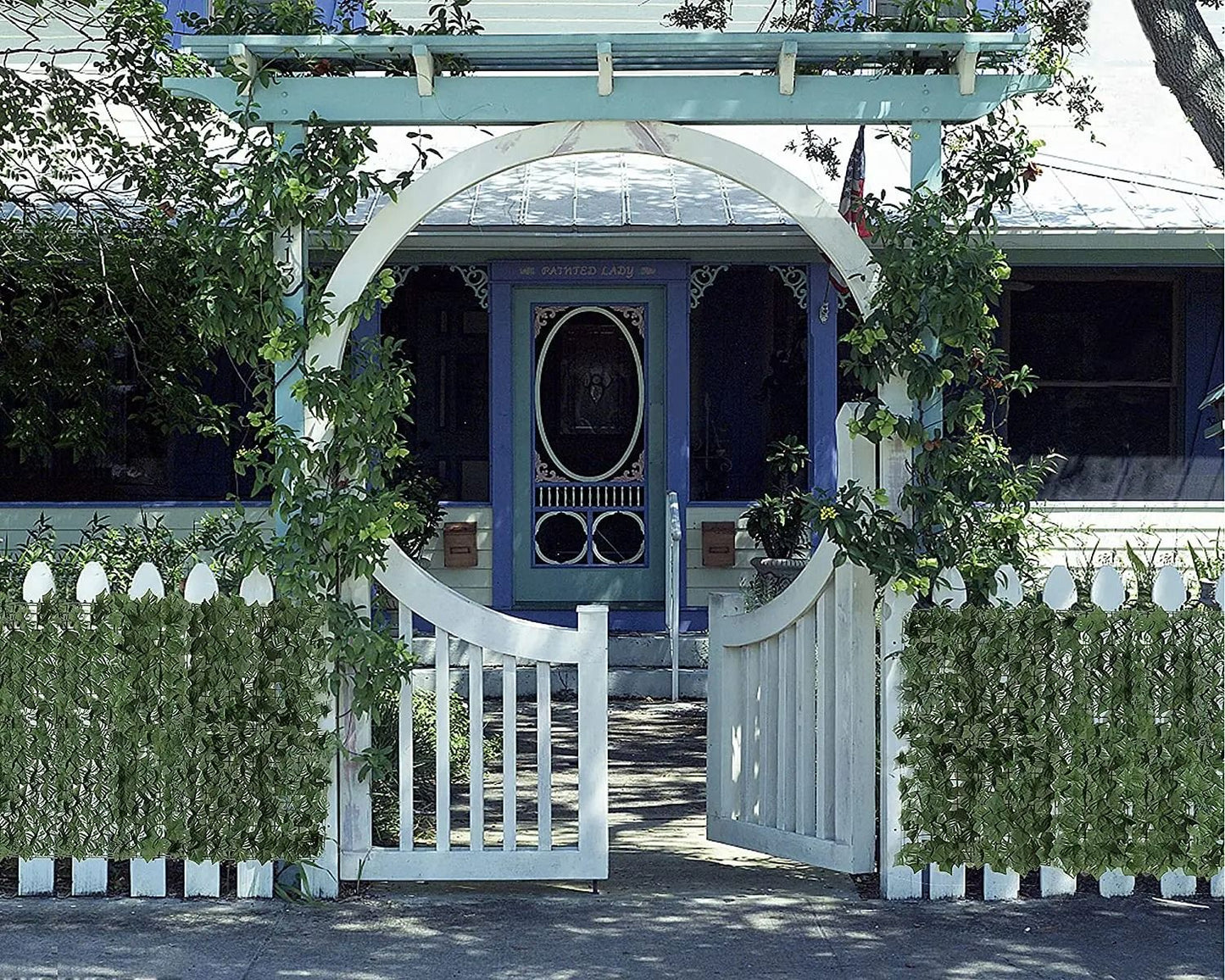 Artificial Ivy Fence Privacy Screen Faux Ivy Panels for Outdoor Garden Balcony