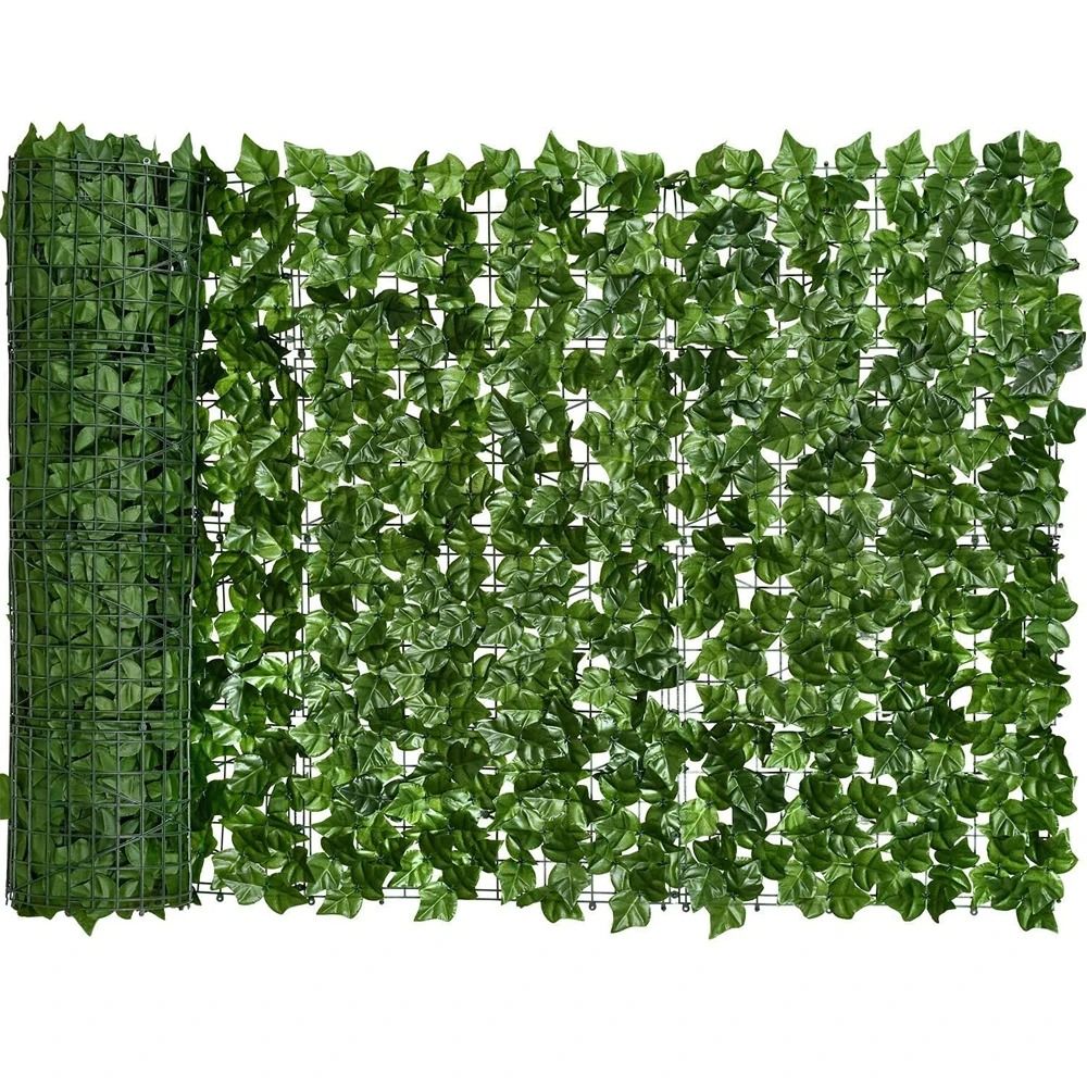 Artificial Ivy Fence Privacy Screen Faux Ivy Panels for Outdoor Garden Balcony