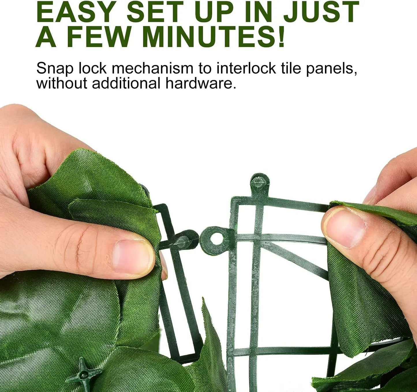 Artificial Ivy Fence Privacy Screen Faux Ivy Panels for Outdoor Garden Balcony