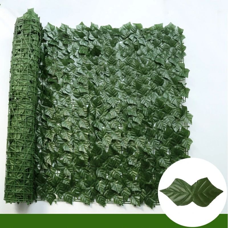 Artificial Ivy Fence Privacy Screen Faux Ivy Panels for Outdoor Garden Balcony