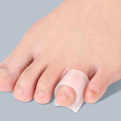 Hammertoe Corrector Toe Straightener for Bent, Curled & Claw Toes (2-Piece Set)