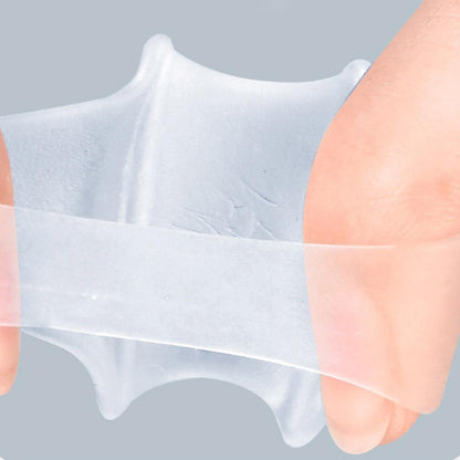 Hammertoe Corrector Toe Straightener for Bent, Curled & Claw Toes (2-Piece Set)