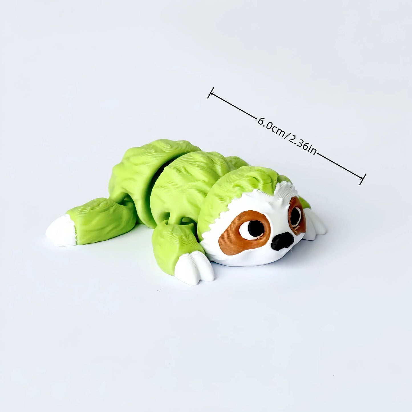 3D Printed Articulated Sloth & Koala | Movable Animal Figurine | Desktop Fidget Decor for Office, Car & Home