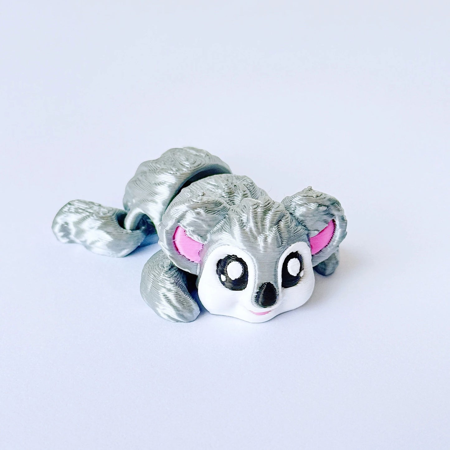 3D Printed Articulated Sloth & Koala | Movable Animal Figurine | Desktop Fidget Decor for Office, Car & Home