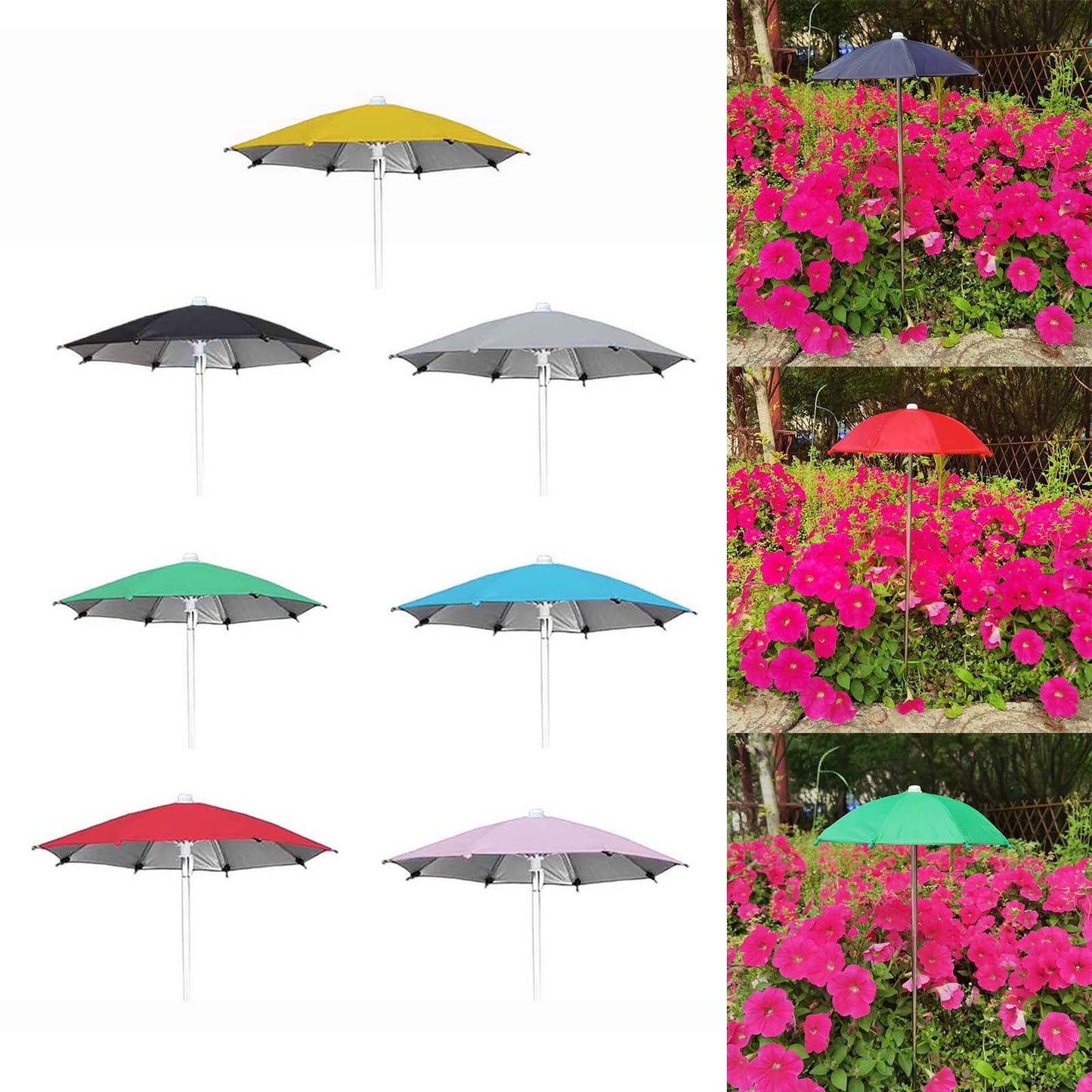 Adjustable Plant Umbrella for Outdoor Plants Waterproof Garden Shade Cover