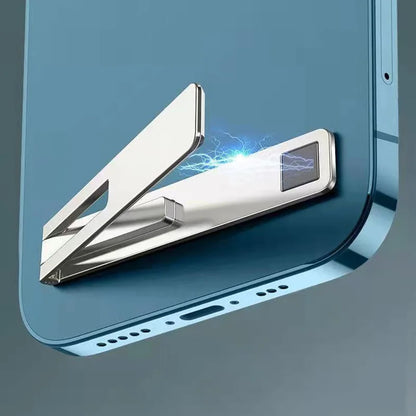 Ultra Thin Magnetic Phone Stand Foldable Phone Holder for Desk