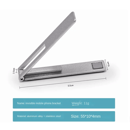 Ultra Thin Magnetic Phone Stand Foldable Phone Holder for Desk