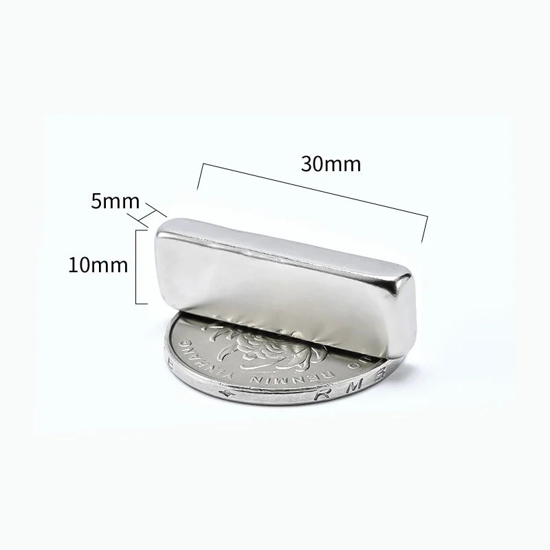 10pcs N52 Strong Neodymium Square Magnets Set – Heavy Duty Magnetic Blocks for Office, Fridge & DIY Use