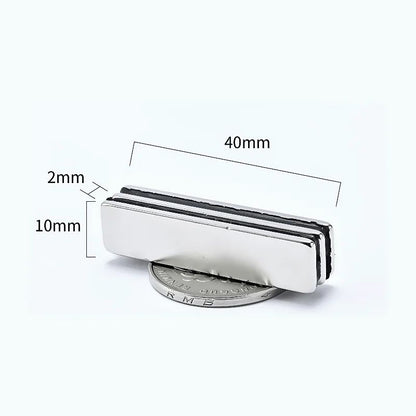 10pcs N52 Strong Neodymium Square Magnets Set – Heavy Duty Magnetic Blocks for Office, Fridge & DIY Use