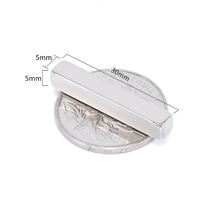 10pcs N52 Strong Neodymium Square Magnets Set – Heavy Duty Magnetic Blocks for Office, Fridge & DIY Use