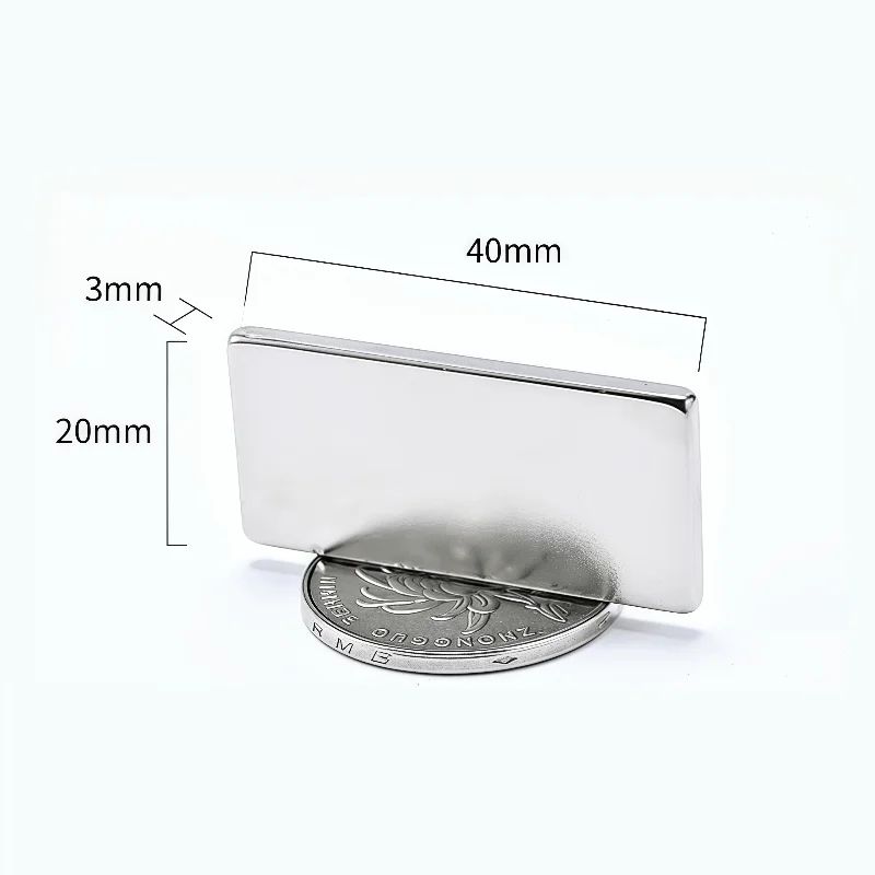 10pcs N52 Strong Neodymium Square Magnets Set – Heavy Duty Magnetic Blocks for Office, Fridge & DIY Use