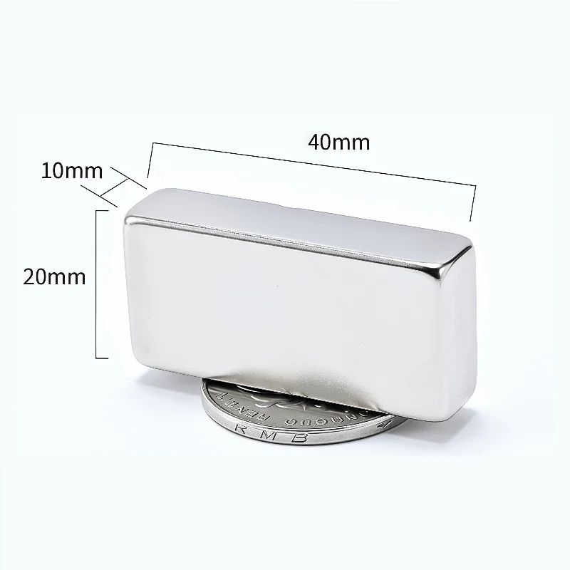 10pcs N52 Strong Neodymium Square Magnets Set – Heavy Duty Magnetic Blocks for Office, Fridge & DIY Use