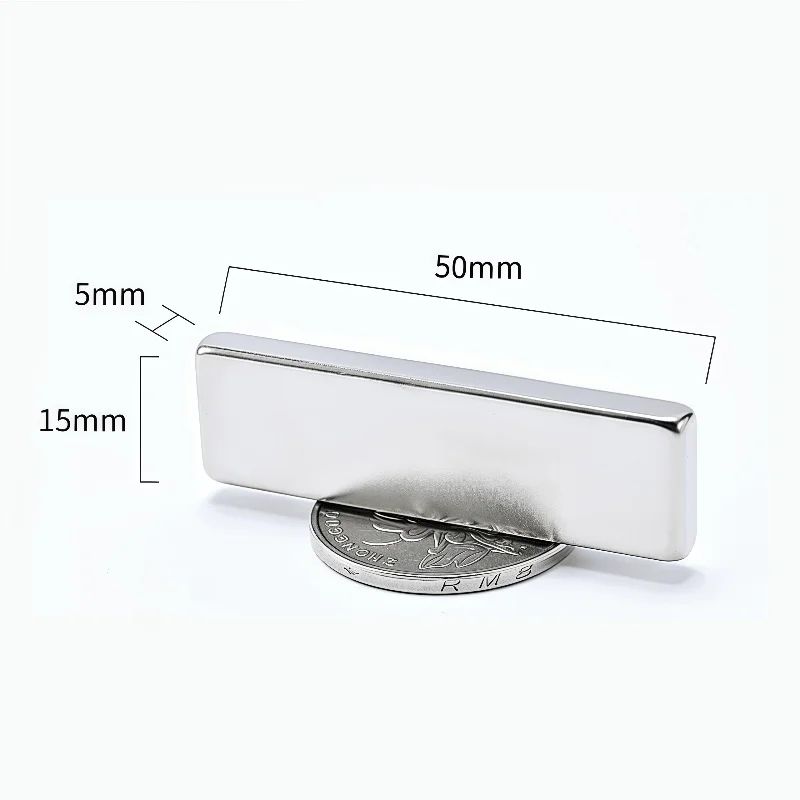 10pcs N52 Strong Neodymium Square Magnets Set – Heavy Duty Magnetic Blocks for Office, Fridge & DIY Use