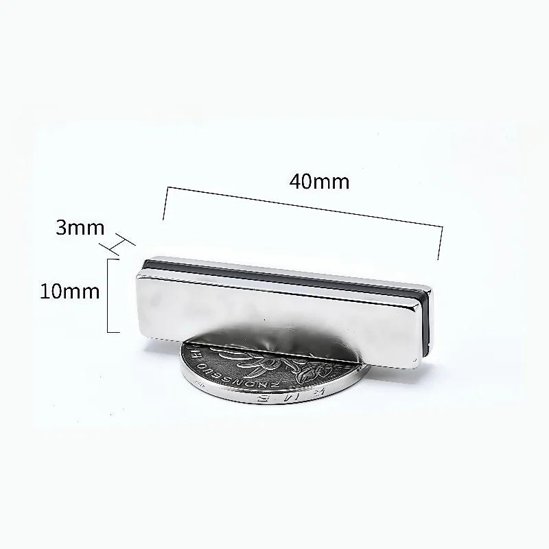 10pcs N52 Strong Neodymium Square Magnets Set – Heavy Duty Magnetic Blocks for Office, Fridge & DIY Use
