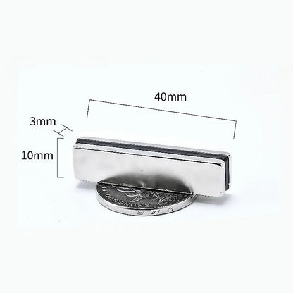 10pcs N52 Strong Neodymium Square Magnets Set – Heavy Duty Magnetic Blocks for Office, Fridge & DIY Use