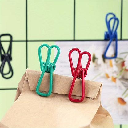 Multi Purpose Food Bag Clips Durable Steel Sealing Clips for Kitchen and Home Use