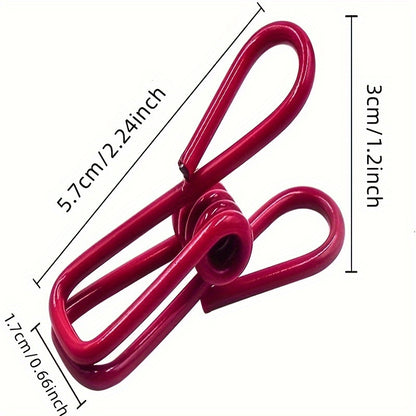 Multi Purpose Food Bag Clips Durable Steel Sealing Clips for Kitchen and Home Use