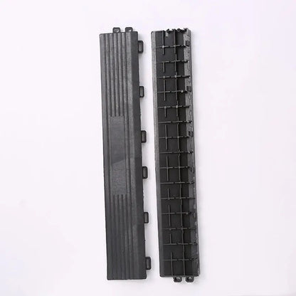 Interlocking Garage Floor Tiles Heavy Duty Vented Modular Outdoor Flooring