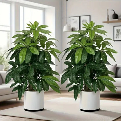 Large Artificial Money Tree Palm Realistic Indoor Outdoor Decor