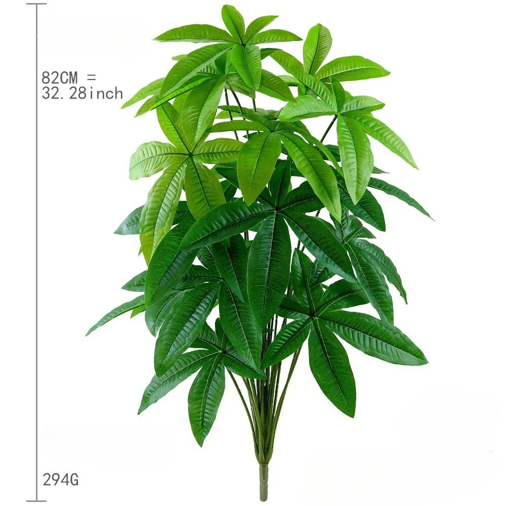 Large Artificial Money Tree Palm Realistic Indoor Outdoor Decor