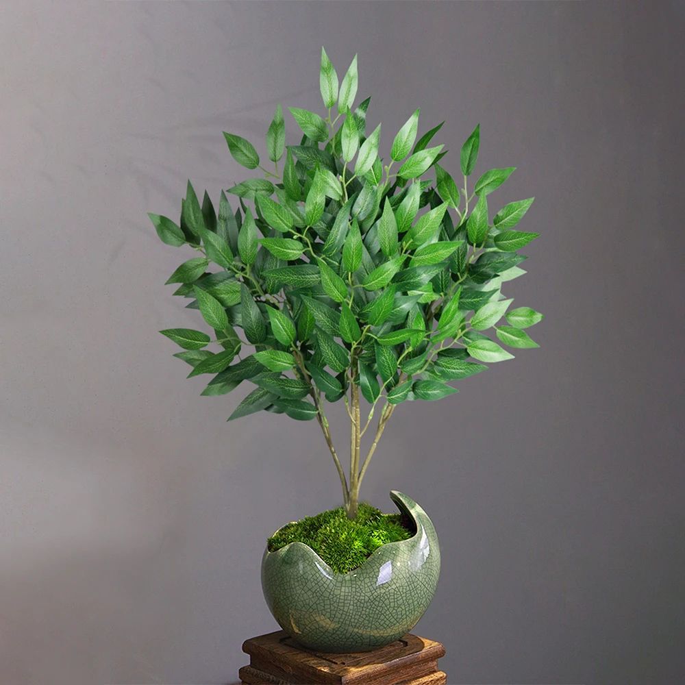 Lifelike Artificial Eucalyptus Plant Tall Decorative Indoor Tree for Home & Office Styling