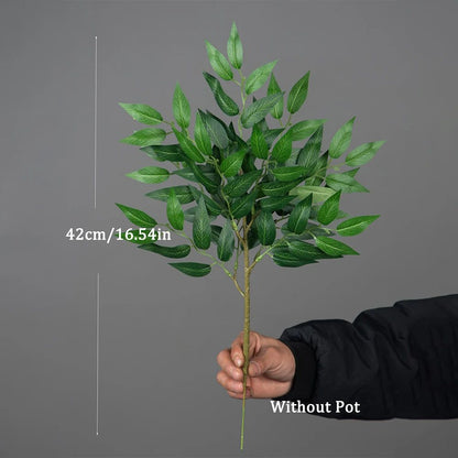 Lifelike Artificial Eucalyptus Plant Tall Decorative Indoor Tree for Home & Office Styling
