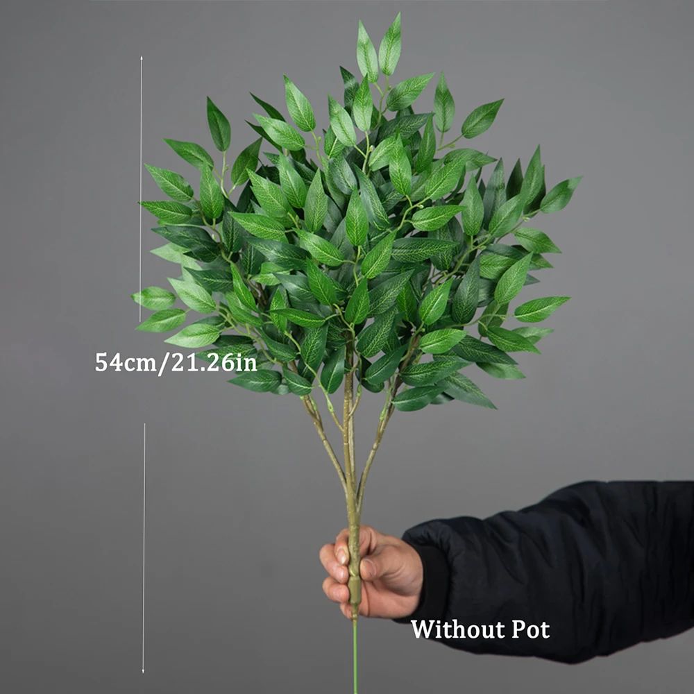 Lifelike Artificial Eucalyptus Plant Tall Decorative Indoor Tree for Home & Office Styling