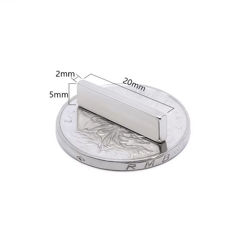N52 Strong Square Magnet Set 10pcs Compact Rare Earth Magnets for Home Office Use